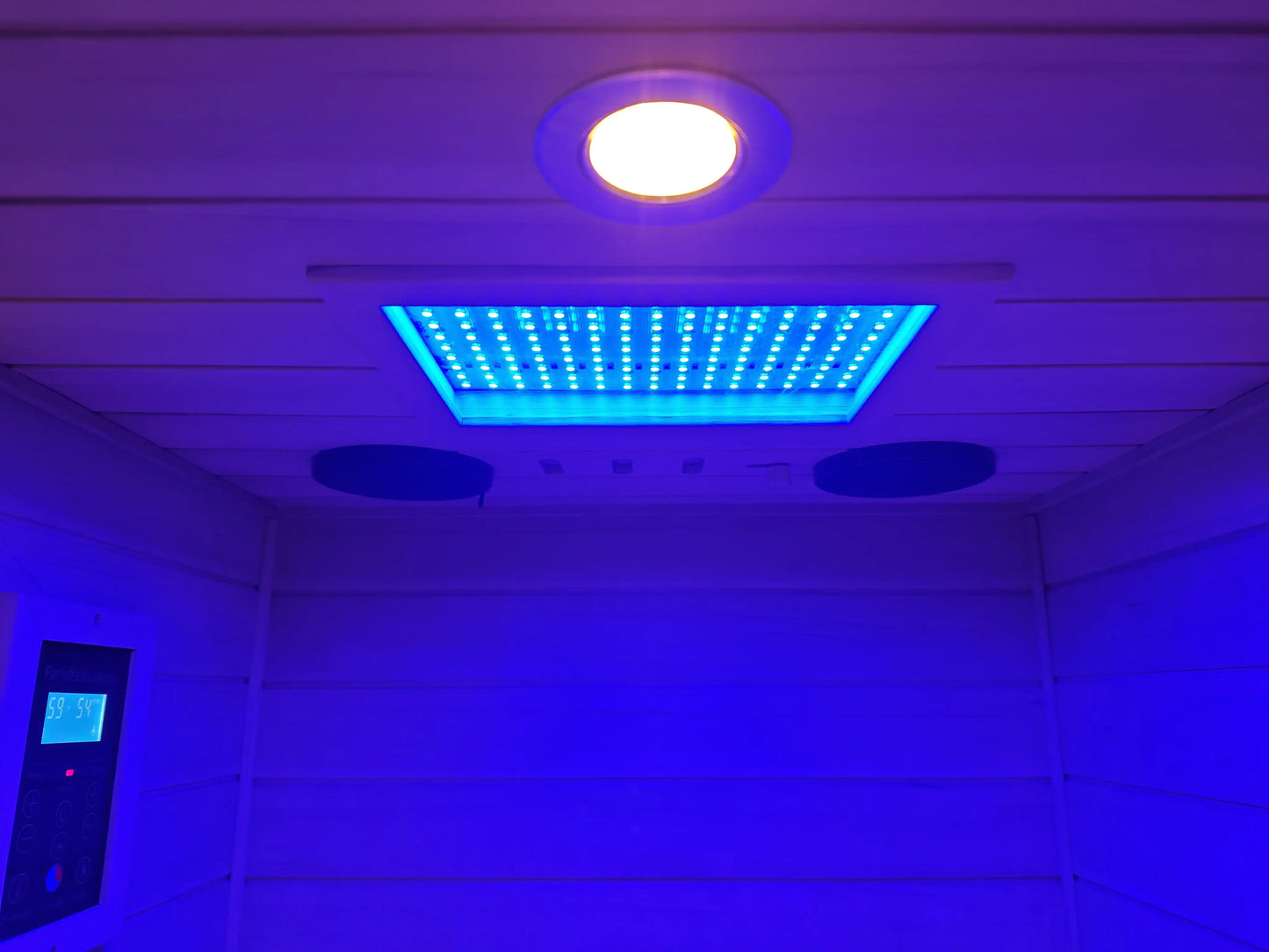 Mini Infrared Sauna – Canadian Hemlock | Compact Indoor Home Sauna