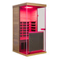 Mini Infrared Sauna – Red Cedar | Low-EMF Indoor Home Sauna
