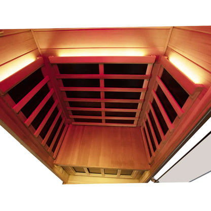 Mini Infrared Sauna – Red Cedar | Low-EMF Indoor Home Sauna