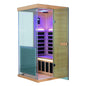 Mini Infrared Sauna – Canadian Hemlock | Compact Indoor Home Sauna